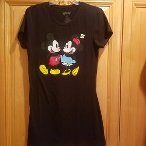 Disney Minnie and Mickey Graphic T-shirt